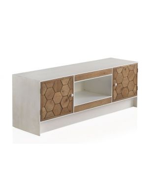 Mueble TV madera blanco... 2
