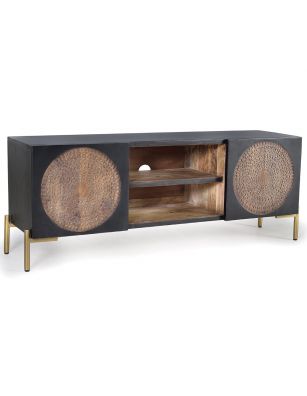 Mueble TV 2 puertas madera... 2