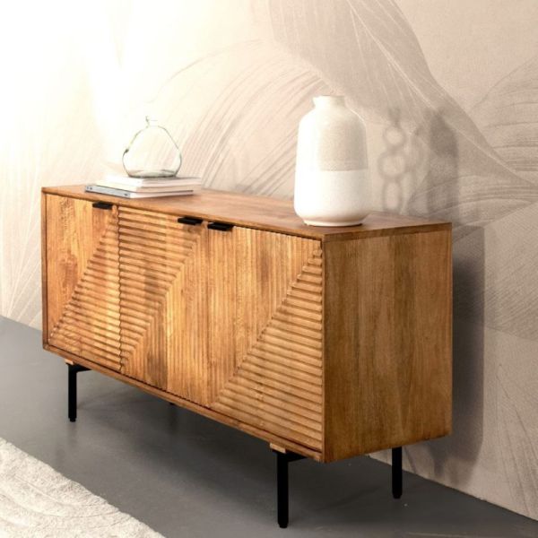 Aparador madera maciza 150 cm DEIA