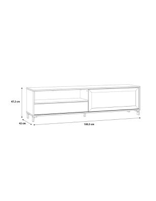 Mueble TV 180 cm BALMA II 2