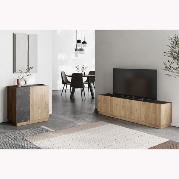 Mueble TV 160 cm 4 puertas DARIO III