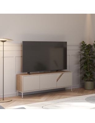 Mueble TV crema y sepet 150...