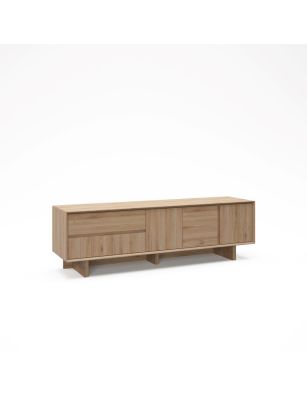 Mueble TV 180 cm roble... 2