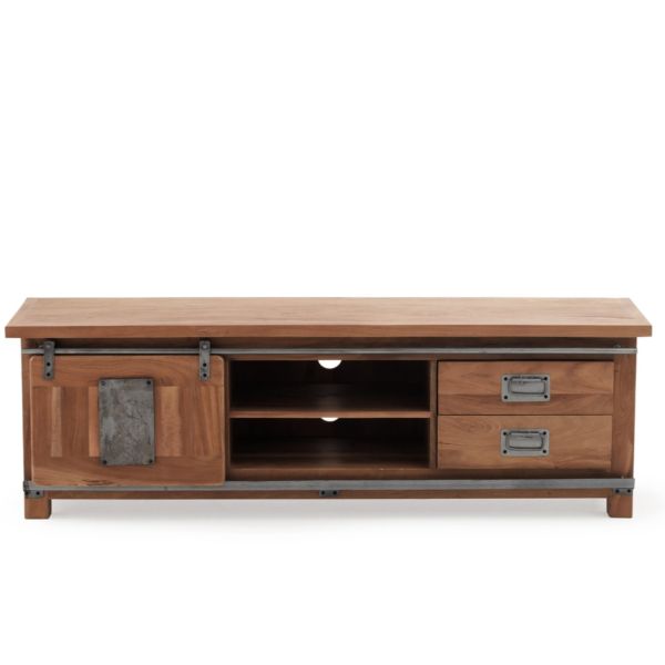 Mueble TV madera maciza 160 cm NOA II
