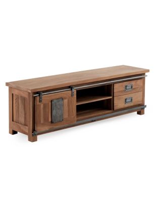 Mueble TV madera maciza 160... 2